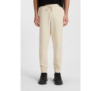BOSS Bas de survêtement en coton stretch avec logo imprimé - Style Hadiko, 50506141 Naturel M