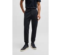 BOSS Bas de survêtement en coton stretch mercerisé - Style H-Lamont 101, 50532772 Bleu foncé XL
