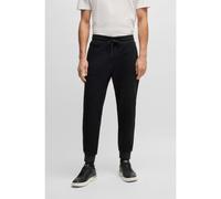 BOSS Bas de survêtement en coton stretch mercerisé - Style H-Lamont 101, 50532772 Noir XL