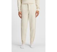 BOSS Bas de survêtement en molleton de coton avec bande et logo - Style Iconic Pants, 50550613 Blanc S