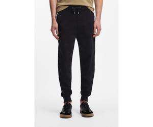 BOSS Bas de survêtement en molleton de coton avec rayures emblématiques - Style C-Locsin 10, 50555109 Noir XL