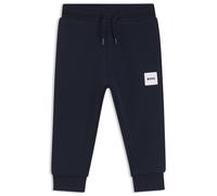 BOSS Bas de survêtement enfant en polaire avec étiquette logo - Style J52853/84903A, J52853 Bleu foncé 94