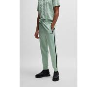 BOSS Bas de survêtement Relaxed à cercles en jacquard tissé - Style Hover Striped C, 50537373 Chaux S