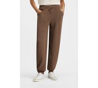 BOSS Bas de survêtement Relaxed avec passepoil brillant - Style Edarea, 50548633 Marron M
