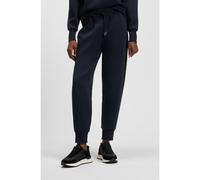 BOSS Bas de survêtement Relaxed en coton mélangé - Style Emra1_IN, 50561733 Bleu foncé XL