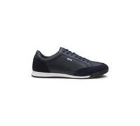 BOSS Baskets basses Nitan_Lowp_sdbnyp cuir suédé semelle striée Bleu foncé 42