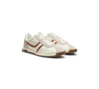 BOSS Baskets avec garnitures en cuir suédé et logo - Style Zayn_Lowp_nymi, 50562818 Beige clair 43