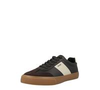 BOSS Baskets basses 'Aiden' écru / chocolat / brun foncé, Taille 46