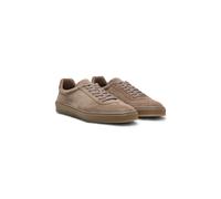 BOSS Baskets basses en cuir suédé BECKHAM x BOSS - Style Zarek_Tenn_sd_DB, 50549058 Kaki 41