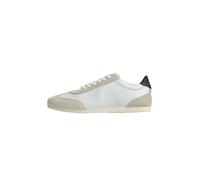 BOSS Baskets basses en cuir lisse et suédé - Style Solenne_Tenn_ltsd, 50575225 Naturel 39