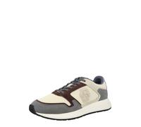 BOSS Baskets basses 'Vinston' brun foncé / gris clair / gris foncé, Taille 43