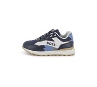 BOSS Baskets bleu marine / bleu clair / gris / blanc, Taille 33
