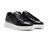 Hugo Boss Baskets basses Bulton en cuir semelle extérieure en gomme Noir Taille 44