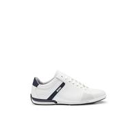 Hugo Boss Baskets en cuir Saturn Lowp Doublure anti-odeurs Blanc 40