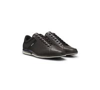BOSS Baskets en cuir avec doublure anti-odeurs - Style Saturn_Lowp_lux4 A_N, 50498282 Marron foncé 42