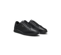 BOSS Baskets en cuir avec logo imprimé en transfert - Style Nitan_Lowp_lt, 50568493 Noir 42
