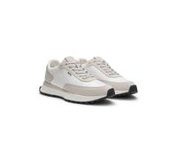 BOSS Baskets en cuir avec logo sur le côté - Style Jonah_Runn_ltwasd, 50568927 Blanc 43
