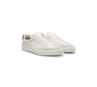 BOSS Baskets en cuir et cuir suédé BOSS BY BECKHAM - Style Zarek_Tenn_sddr_DB, 50549408 Blanc 42