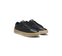 BOSS Baskets en cuir grainé BOSS x ASTON MARTIN - Style Gary_Tenn_ltgrcf_AM, 50551631 Noir 43