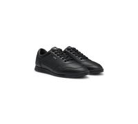BOSS Baskets en cuir nappa avec logo doré - Style Nitan_ltpf, 50548658 Noir 42