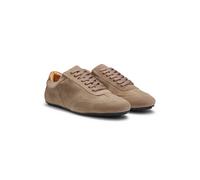 BOSS Baskets en cuir suédé à logo en relief - Style Noel_Lowp_sd, 50568711 Beige 42