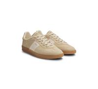 BOSS Baskets basses 'Brenta' crème / mastic / jaune, Taille 39