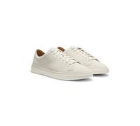 BOSS Baskets en cuir suédé avec logo en relief - Style Kieran_Tenn_wcsd, 50563162 Blanc 42