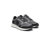 BOSS Baskets en cuir suédé avec monogramme Double B - Style Vinston_Runn_sdmeBB, 50554612 Gris sombre 42