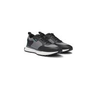 BOSS Baskets en mélange de matières avec mesh et logos - Style Jonah_Runn_meth, 50513195 Noir / Gris 42