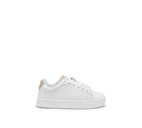 BOSS Baskets enfant en cuir avec monogrammes en relief - Style J52803/10P27, J52803 Blanc 39