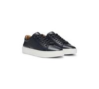 BOSS Baskets Gary avec tige en cuir - Style Gary_Tenn_nalu_N, 50536841 Bleu foncé 44