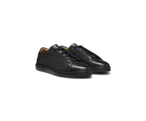 BOSS Baskets Gary en cuir brossé - Style Gary_L_Tenn_buhd, 50566821 Noir 42