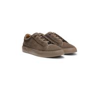 BOSS Baskets Gary en cuir suédé avec système de laçage élastique - Style GaryTenn_sdhdel, 50534292 Beige 43