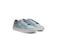 BOSS Baskets Gary en cuir suédé avec système de laçage élastique - Style GaryTenn_sdhdel, 50534292 bleu clair 39