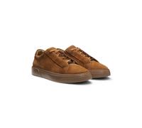 BOSS Baskets Gary en cuir suédé avec système de laçage élastique - Style GaryTenn_sdhdel, 50534292 Marron 45