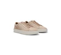 BOSS Baskets Gary en cuir suédé effet velours - Style Gary_Tenn_sdbbe, 50554734 Beige 39