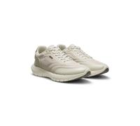 BOSS Baskets inspirées des chaussures de course avec finitions en cuir - Style BOSS-MOTION_Runn_mth, 50568946 Beige clair 41