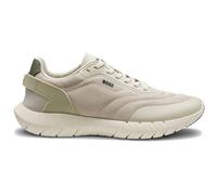 BOSS Baskets inspirées des chaussures de course avec finitions en cuir - Style BOSS-MOTION_Runn_mth, 50568946 Beige clair 45