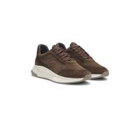 BOSS Baskets TTNM en cuir suédé - Style TTNM EVO_Runn_sdwxbr, 50563920 Marron foncé 45