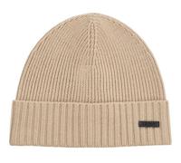 BOSS Beanie bonnet beige pour homme - Fati Beanie Light Beige 285148 Taille unique