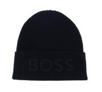 BOSS Beanie bonnet bleu foncé pour homme - Afox Beanie Dark Blue 277146 Taille unique