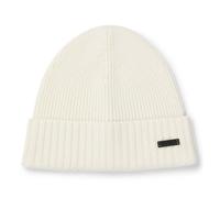 BOSS Beanie bonnet crème pour homme - Fati Beanie Open White 320348 Taille unique