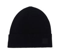 BOSS Beanie bonnet noir pour homme - Akaio Beanie 277148 Taille unique