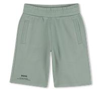 Bermuda Taille Élastique Vert Clair 14A