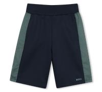 Boss - Bermuda En Molleton - Bleu Cargo - Garçon - 4 Ans