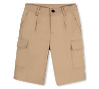 Boss - Bermuda Uni Avec Poches - Sand - Garçon - 4 Ans