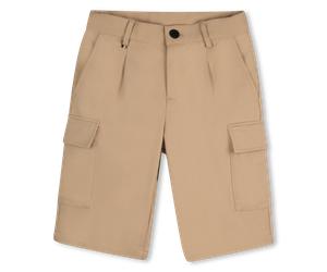 Boss - Bermuda Uni Avec Poches - Sand - Garçon - 8 Ans