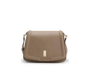 BOSS Besace Ariell en cuir grainé - Style Ariell Saddle M, 50547761 Beige pcs.