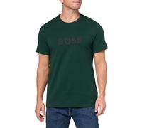 BOSS Big Logo Cotton T-Shirt Maillot dermoprotecteur, Vert pin, XXL Hommes