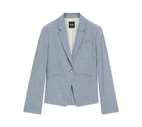 Boss Black - Blazer Coupe Slim en Mélange - Femme - Vestes - Gris - Taille: 44 FR